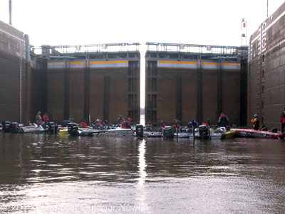 Pro anglers will comete on the Red River again in 2012 for the Bassmaster Classic. Photo by Mike Hughs. Pro anglers will compete on the Red River again in 2012 for the Bassmaster Classic. Photo by Mike Hughs.
